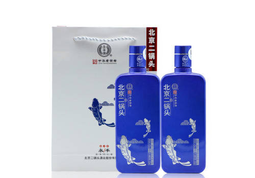 42度永丰牌北京二锅头白酒银鱼蓝瓶500mlx6瓶整箱价格？