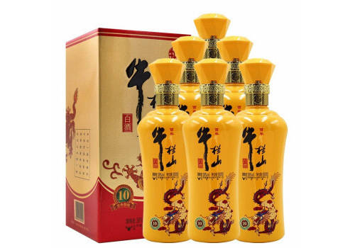 38度牛栏山百年北京二锅头白酒小黄龙500mlx6瓶整箱价格？
