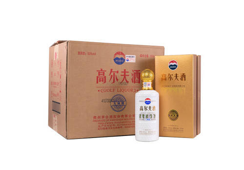 53度贵州茅台高尔夫酒大师级500mlx6瓶整箱价格？