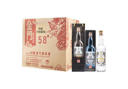 58度台湾金门高粱酒白金龙600mlx12瓶多少钱一瓶？