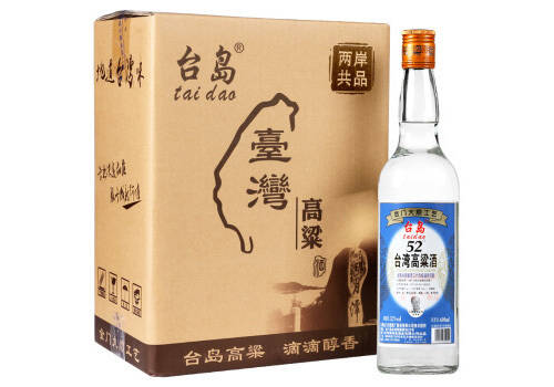 52度台岛台湾高粱酒600mlx6瓶整箱价格？