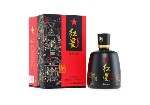 52度北京红星百年酒醇和黑坛500ml多少钱一瓶？