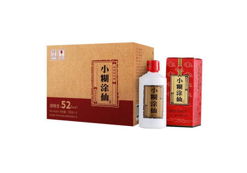 52度贵州小糊涂仙普仙浓香型白酒250mlx6瓶整箱价格？