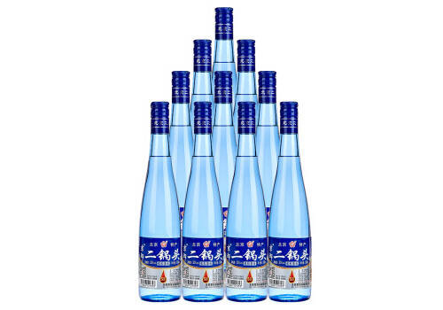 53度京都二锅头绵柔蓝瓶500mlx6瓶整箱价格？