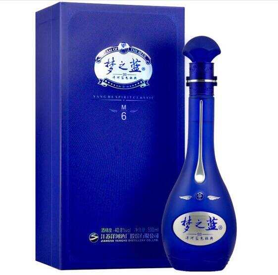 洋河梦之蓝m6多少钱一瓶52度，800左右的绵柔浓香口感绵软顺喉