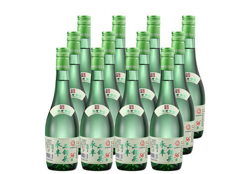 56度北京永丰牌永丰二锅头清香型白酒480mlx12瓶整箱价格？
