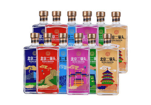 56度北京永丰牌北京二锅头北京印象清香型白酒500mlx12瓶整箱价格？