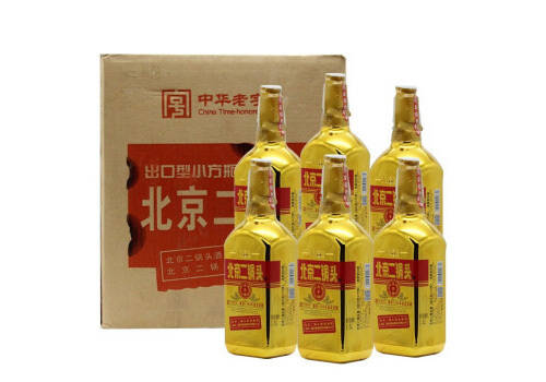 50度永丰牌北京二锅头出口型小方瓶金瓶1.5Lx6瓶整箱价格？