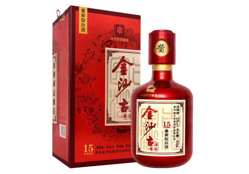 53度贵州金沙古酒15酱香型白酒500ml多少钱一瓶？