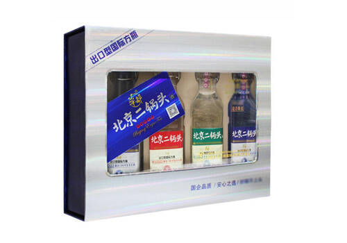 42度华都北京二锅头酒出口型方瓶4瓶礼盒装价格多少钱？