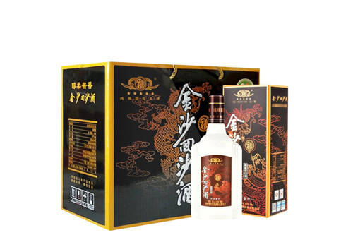 51度贵州金沙回沙酒五星酱香型白酒500mlx5瓶礼盒装价格多少钱？