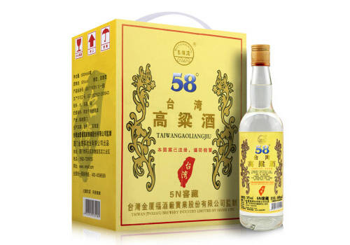 58度五缘湾五N窖藏台湾高粱酒600mlx6瓶整箱价格？