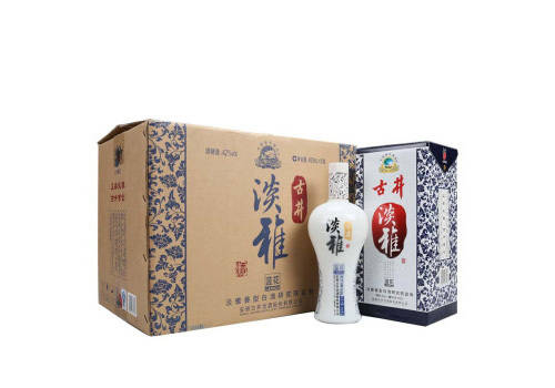 45度古井贡酒2012年淡雅蓝花白酒450mlx6瓶整箱市场价多少钱？