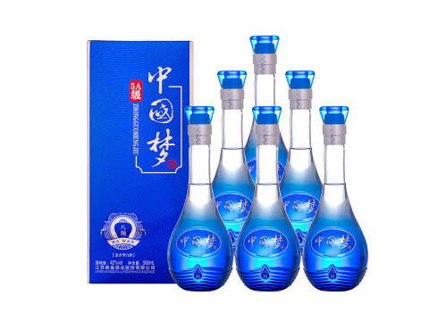 42度八瀚洋河镇5A级中国梦酒6瓶整箱市场价多少钱？