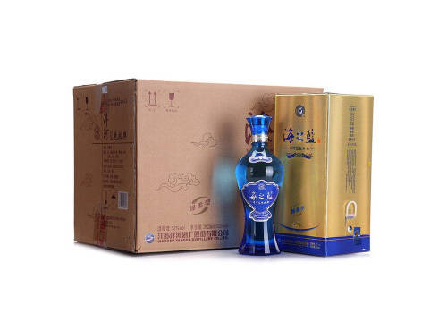 52度洋河蓝色经典海之蓝浓香白酒520mlx6瓶整箱价格？