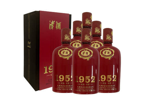 45度津酒1952浓香型白酒500mlx6瓶整箱价格？