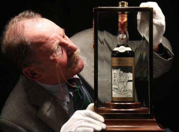 世界上最贵的威士忌麦卡伦60年陈，全球限量40瓶单瓶售价上千万