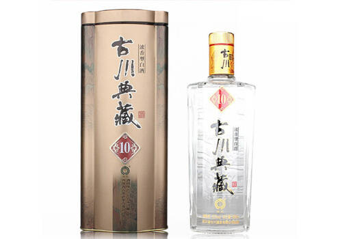 42度古川典藏10年浓香型白酒500ml多少钱一瓶？