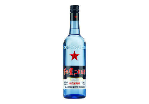 43度北京红星二锅头酒绵柔8陈酿蓝瓶750ml多少钱一瓶？