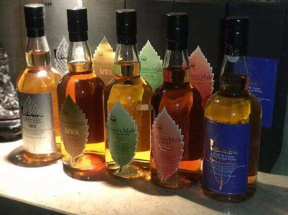秩父威士忌树叶系列有几款酒，白叶/银叶/红叶/金叶/绿叶/蓝叶/黑叶价格