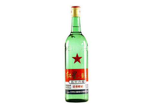 56度北京红星二锅头酒大二绿瓶750ml多少钱一瓶？