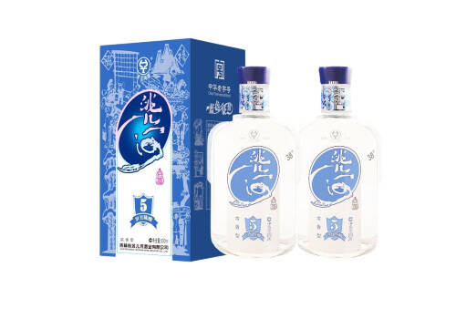 38度洮儿河酒五年岁月陈酿蓝色2瓶礼盒装市场价格多少钱？