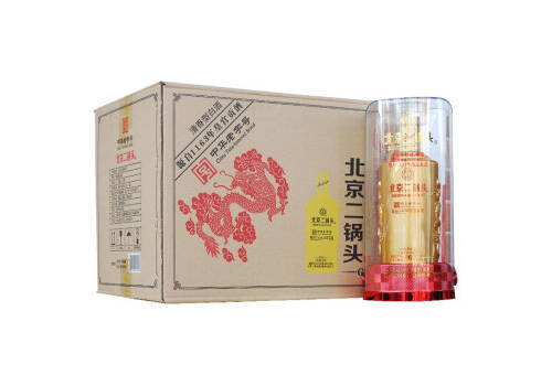 42度永丰牌北京二锅头G70金色瓶透明园桶500mlx6瓶整箱价格？