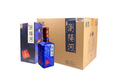 52度浏阳河绵柔窖尊品白酒500mlx6瓶整箱市场价多少钱？