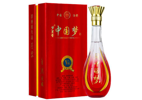 42度洋河镇梦里香中国梦酒V6浓香型白酒红包装480ml多少钱一瓶？