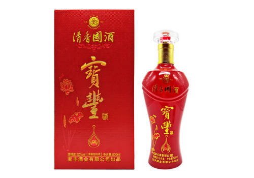 52度宝丰清香國酒G6白酒500mlx2瓶礼盒装市场价多少钱？