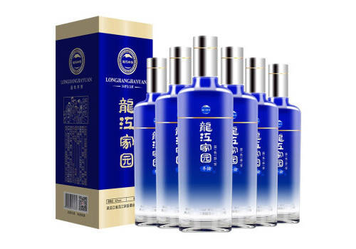 42度龙江家园蓝色芬芳年轮酒500mlx6瓶整箱价格？