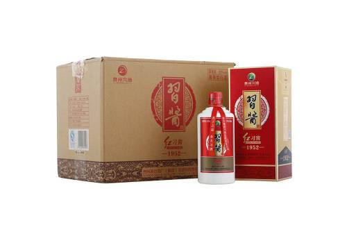 53度贵州习酒红习酱1952白酒500mlx6瓶整箱价格？