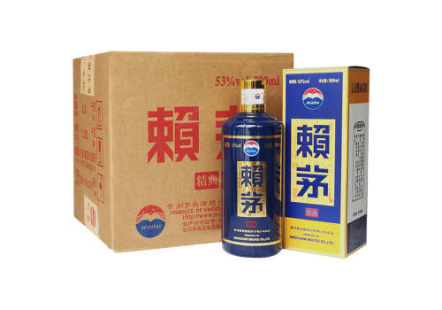 53度赖茅贵州精典酱香型白酒500mlx6瓶整箱价格？
