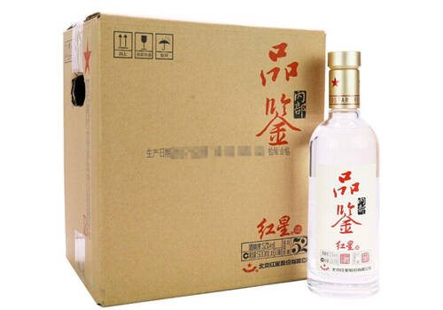 43度北京红星二锅头酒内部品鉴清香型白酒*6瓶装6瓶多少钱一瓶？