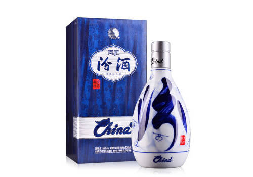 55度汾酒中国青花清香型白酒500ml多少钱一瓶？