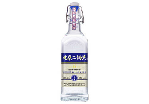 42度华都北京二锅头酒出口型国际小方瓶蓝标450ml多少钱一瓶？