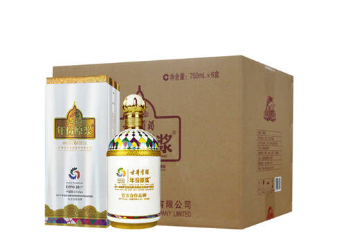 45度古井贡酒年份原浆哈萨克斯坦世博纪念酒750mlx6瓶整箱市场价多少钱？