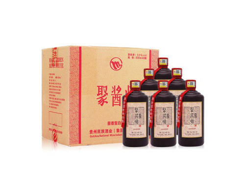 53度贵州茅台镇聚酱师名匠酱香型白酒500mlx6瓶整箱价格？