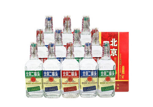42度永丰牌北京二锅头出口型小方瓶三色500mlx12瓶整箱价格？