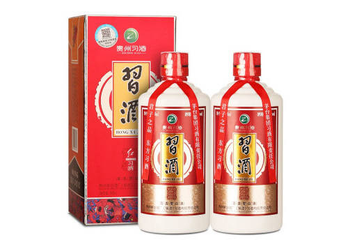 53度贵州习酒红习酒500mlx2瓶礼盒装价格多少钱？