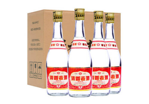 53度杏荣纯粮酒475MLx4瓶整箱价格？