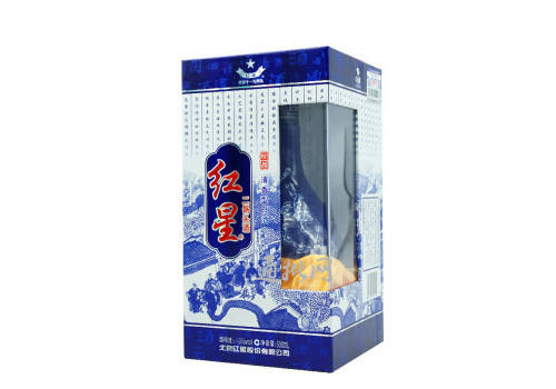 46度北京红星二锅头酒新版珍品蓝花瓷瓶500ml多少钱一瓶？