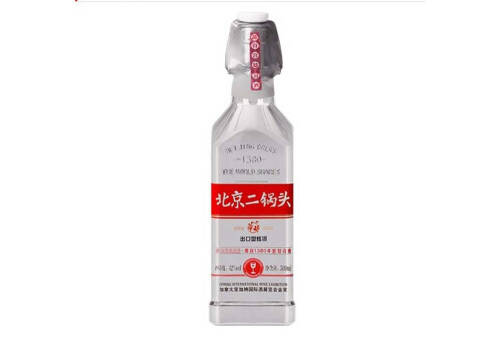 42度华都北京二锅头酒出口型炫银小方瓶500ml多少钱一瓶？