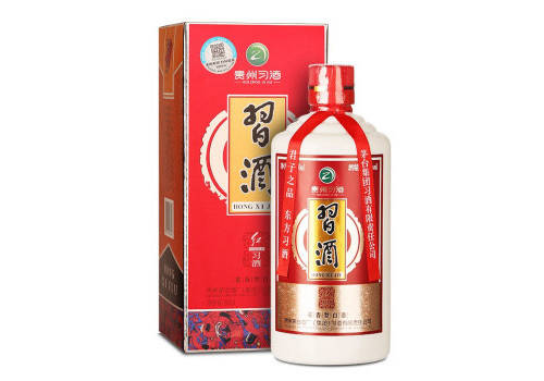 53度贵州习酒红习酒酱香型白酒500ml多少钱一瓶？