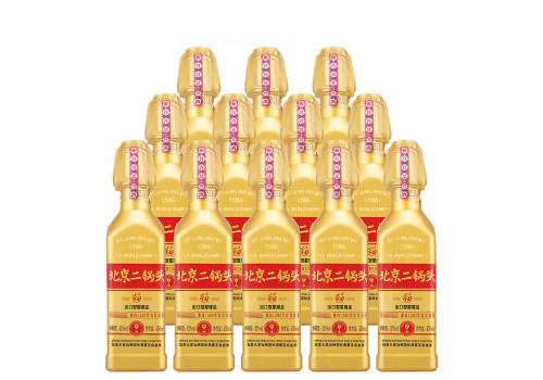 42度华都北京二锅头酒出口型星耀金12瓶整箱价格？