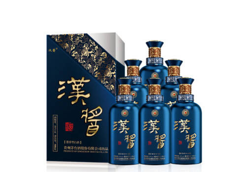 51度贵州茅台汉酱酒蓝色铂金500mlx6瓶整箱价格？