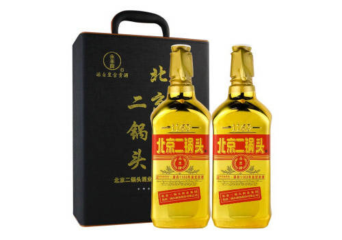 46度永丰牌北京二锅头出口型小方瓶大金1.5Lx2瓶礼盒装价格多少钱？