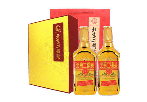 50度永丰牌北京二锅头出口型小方瓶金瓶1.5Lx2瓶礼盒装价格多少钱？