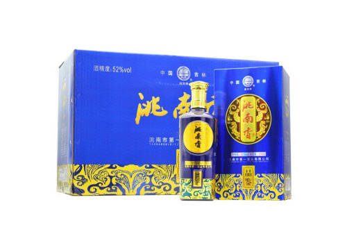 52度洮南香宗师秘酿品鉴级蓝色浓香型白酒500mlx6瓶整箱价格？