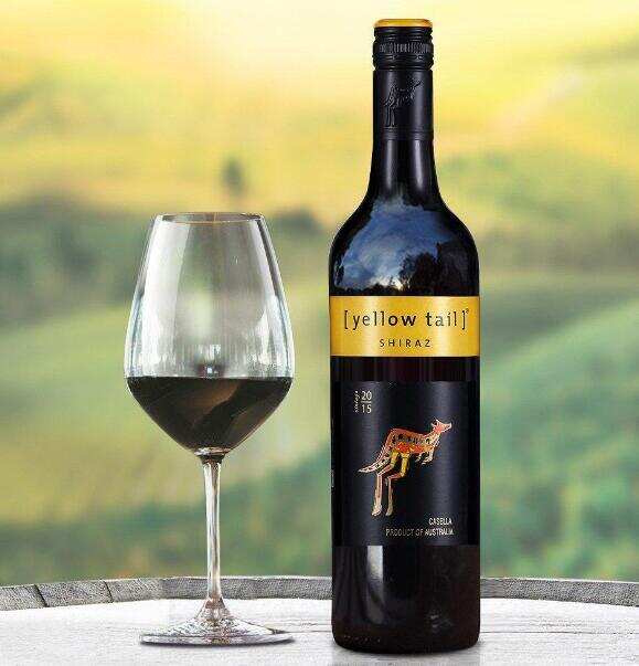 黄尾袋鼠yellow tail红酒，是澳洲史上最成功销量最高的口粮酒